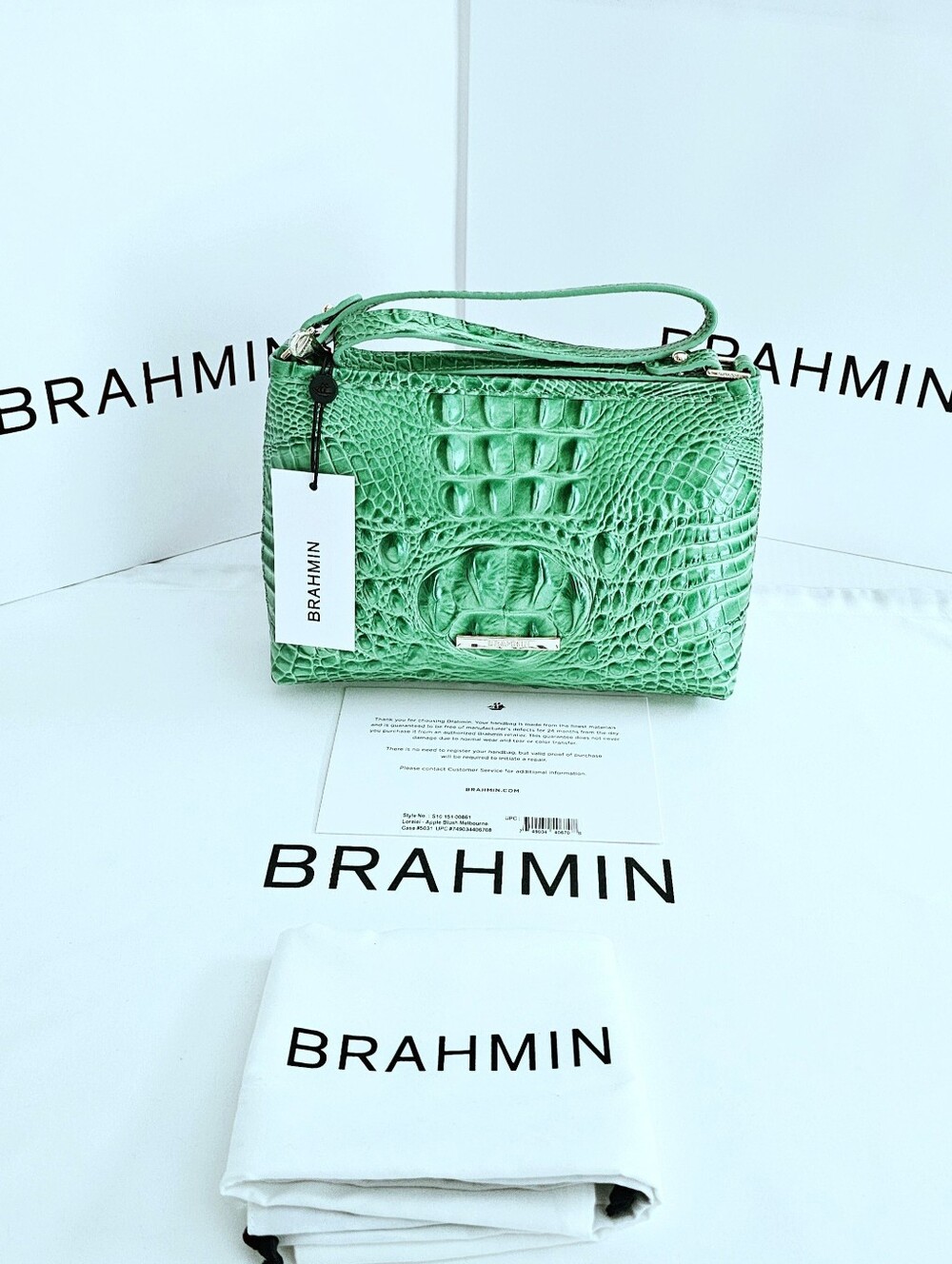 NWT Brahmin APPLE BLUSH Lorelei
